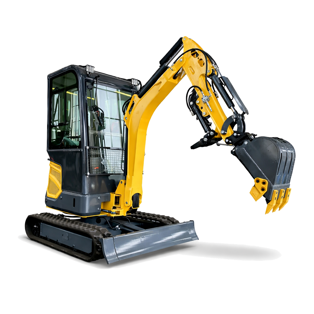 Minigrävare 1.5T Kubota-Motor