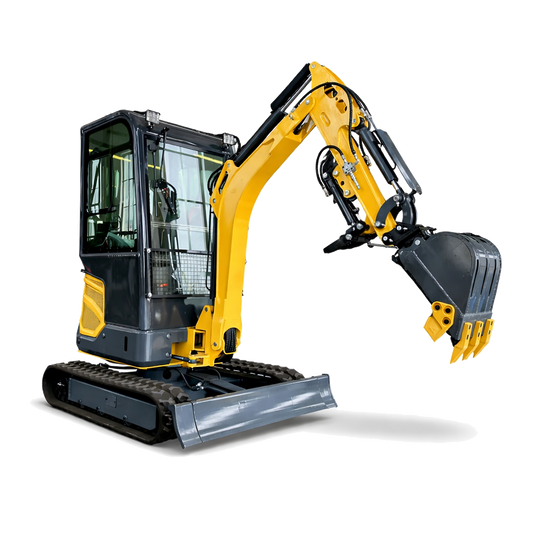 Minigrävare 1.5T Kubota-Motor