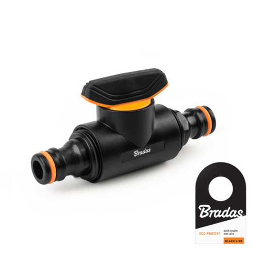 Vattenventil med 2 uttag för snabbkopplingar